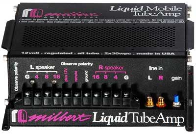 Milbert Liquid Mobile Tube Amplifier